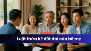 Luật thừa kế đất đai của bố mẹ