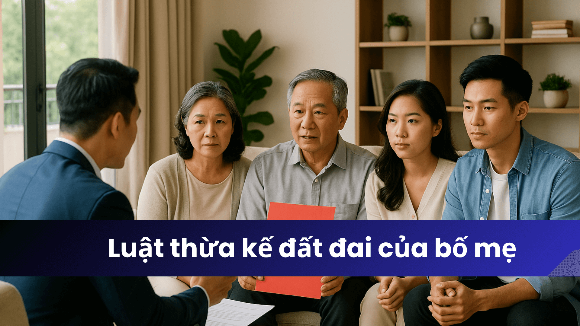 Luật thừa kế đất đai của bố mẹ