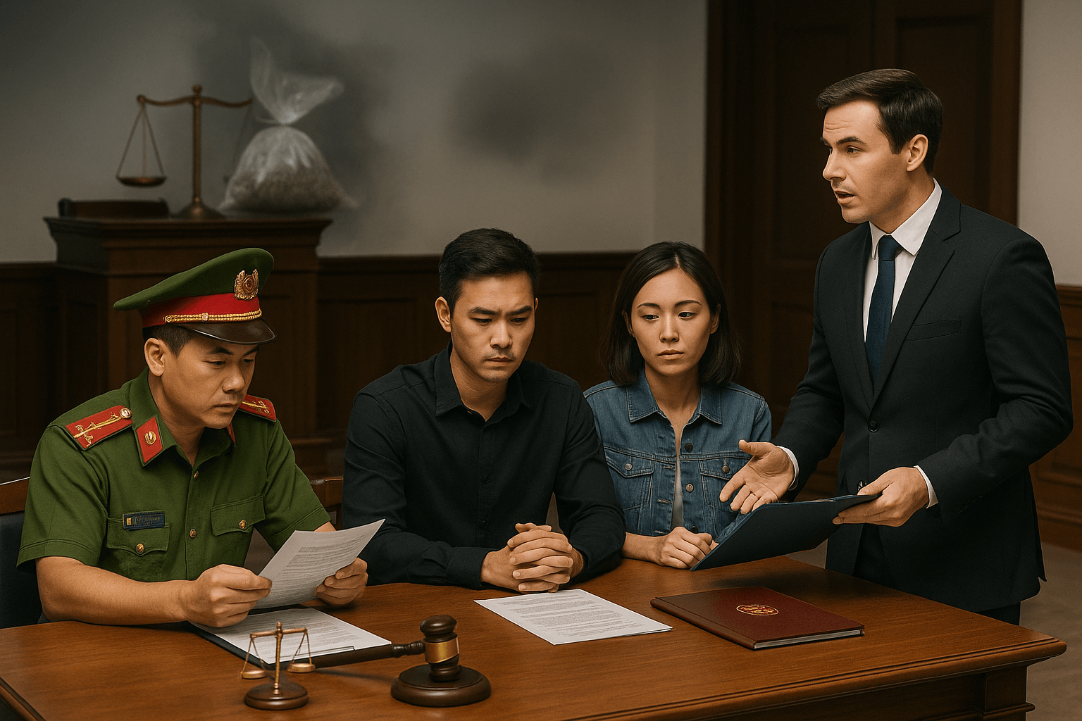 Tổ chức sử dụng ma tuý