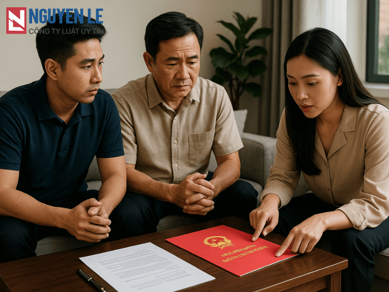 Ai được hưởng đất khi bố mẹ mất