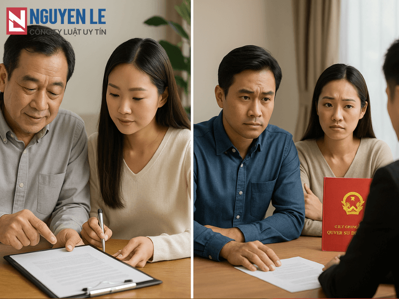 chia di sản thừa kế đất đai