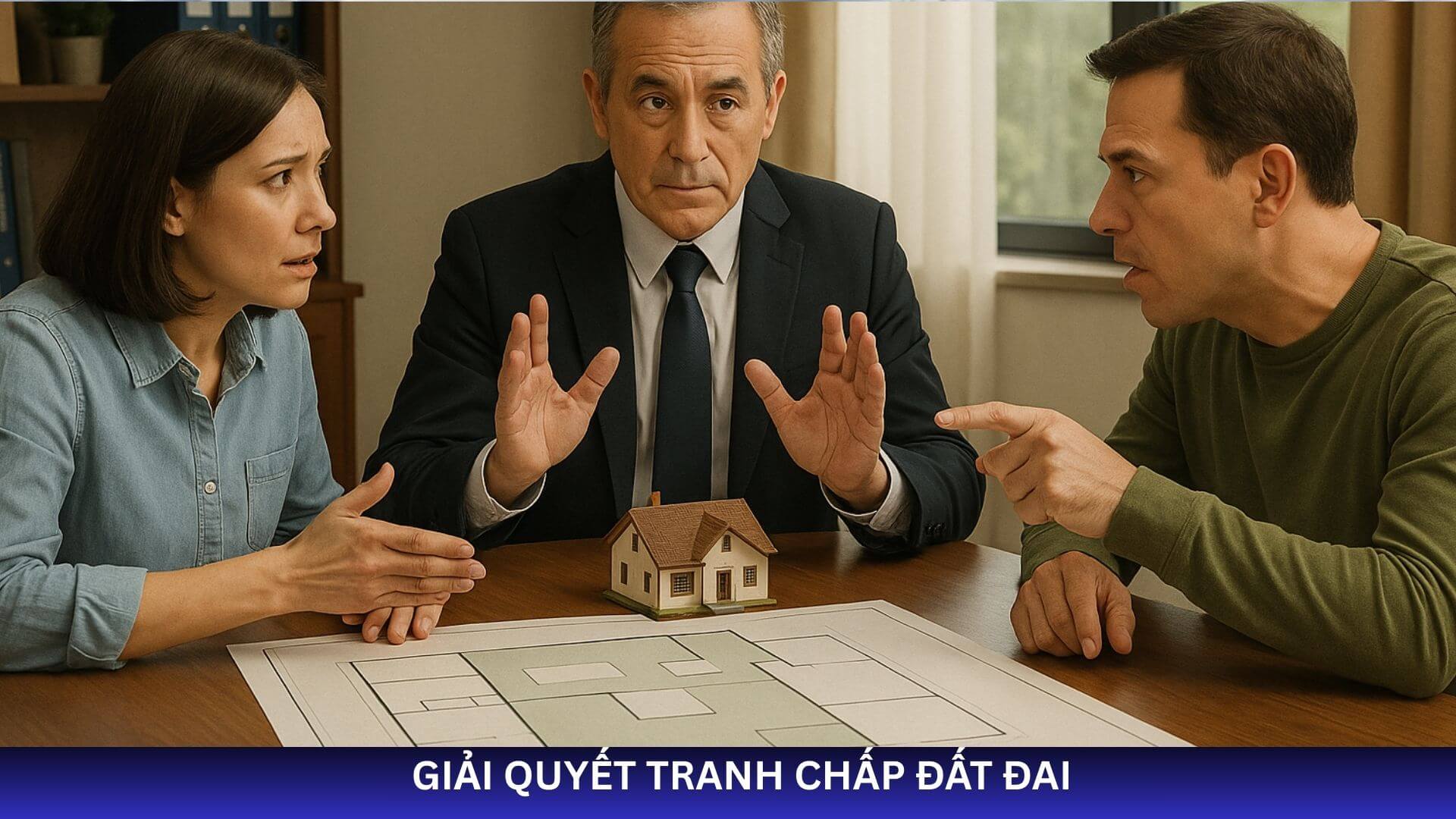 giải quyết tranh chấp đất đai