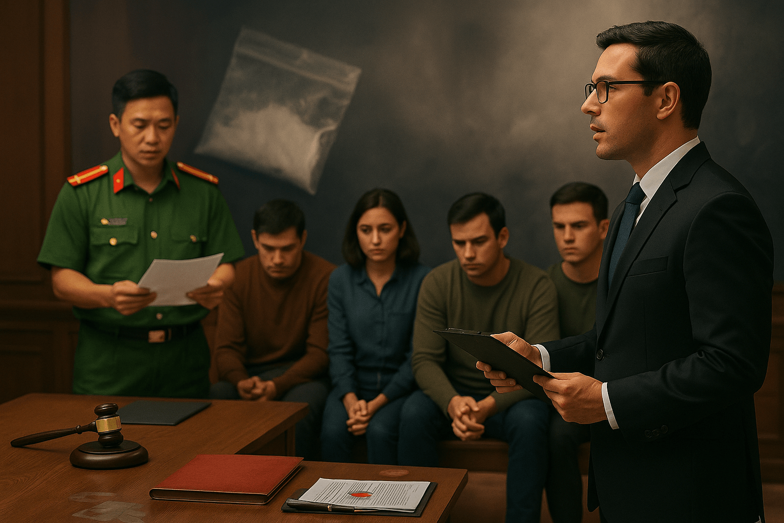 pháp lý hình sự tổ chức sử dụng ma tuý