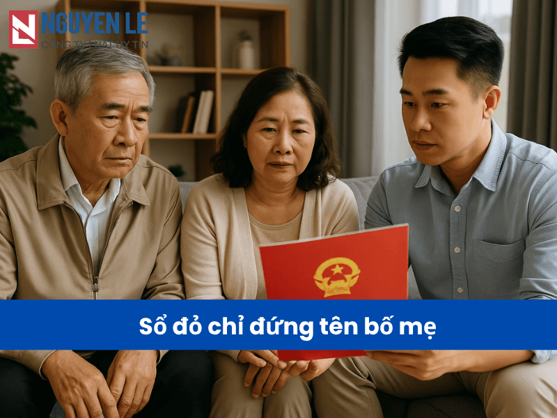 sổ đỏ đứng tên bố mẹ