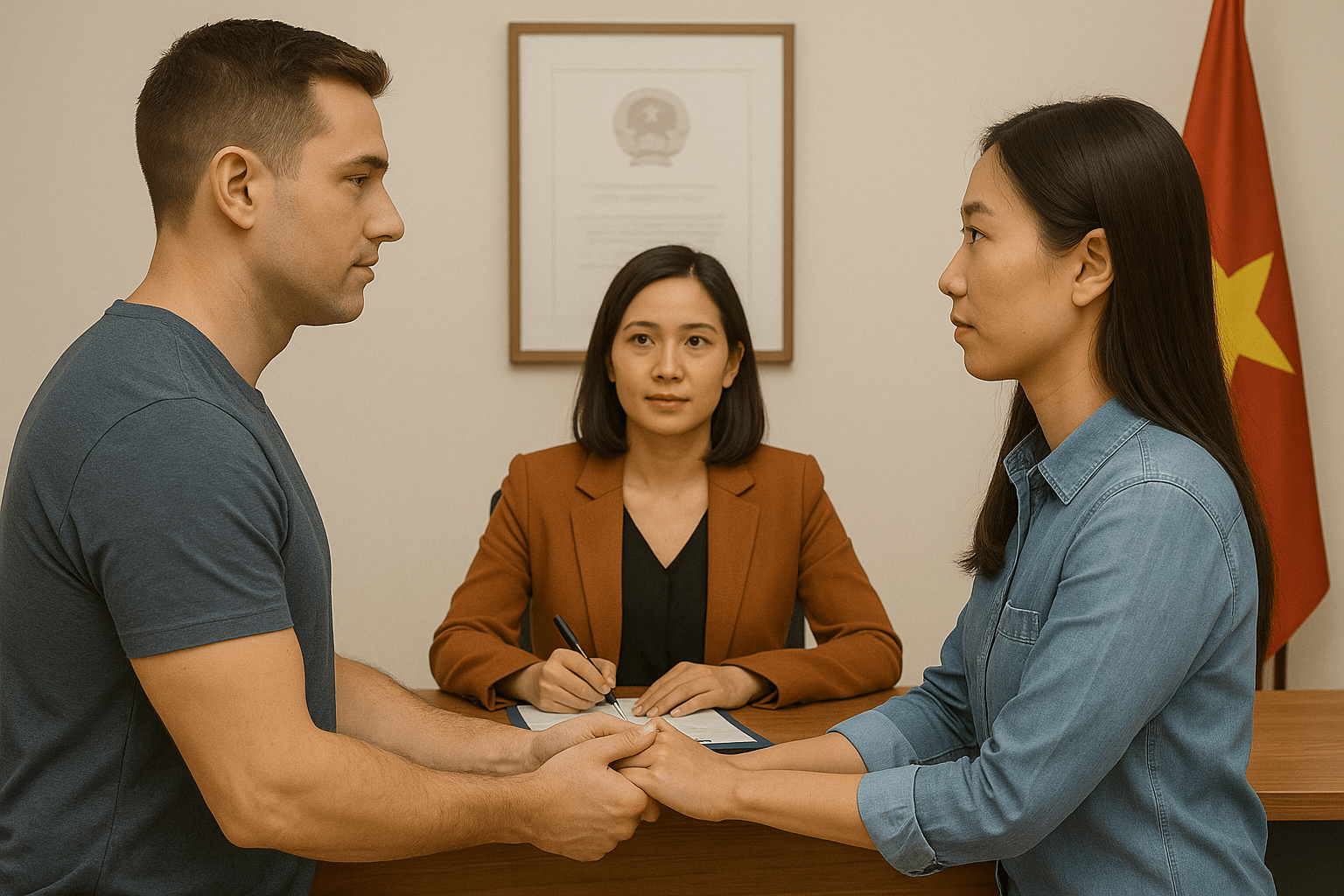 tiêu chí đăng ký kết hôn với người nước ngoài