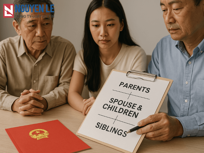 xác định hàng thừa kế