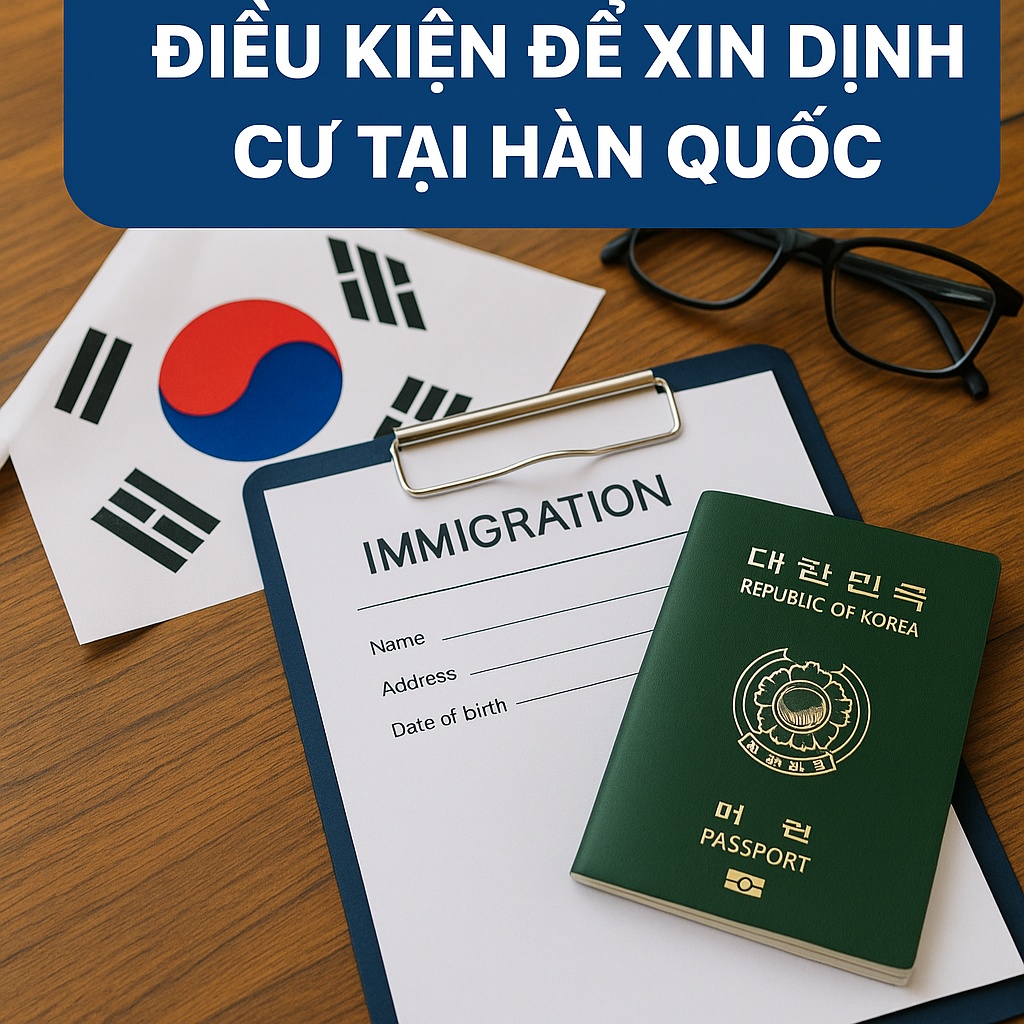 Điều kiện để xin định cư tại hàn quốc