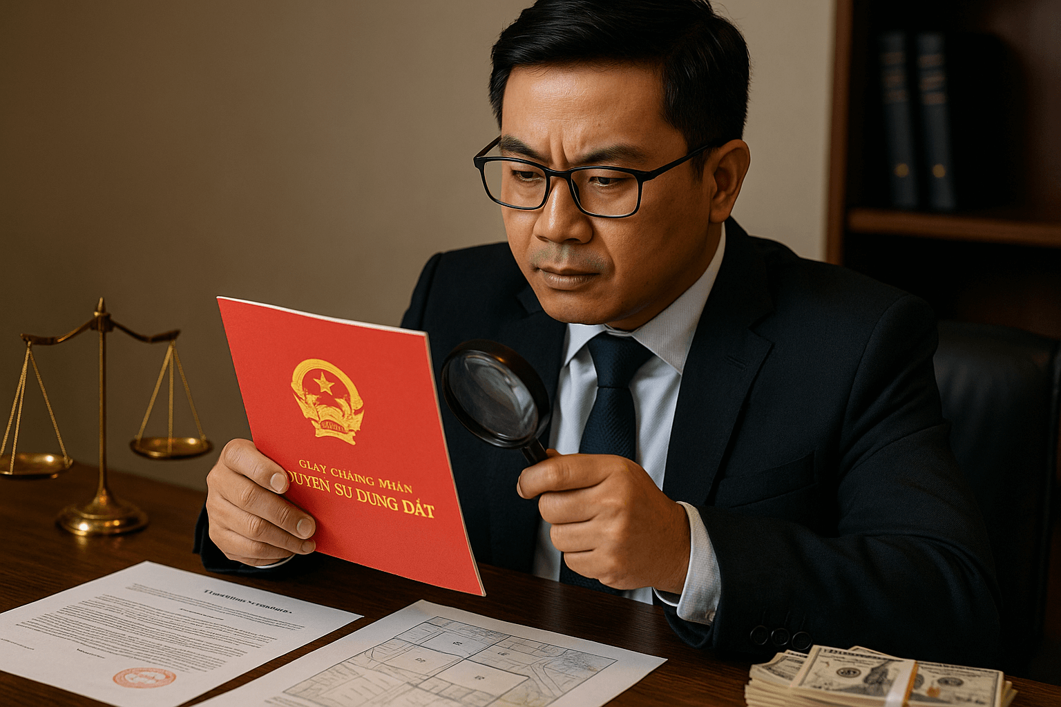 Kiểm tra giấy chứng nhận quyền sử dụng đất - Điều đầu tiên trong câu hỏi " mua đất cần lưu ý gì"