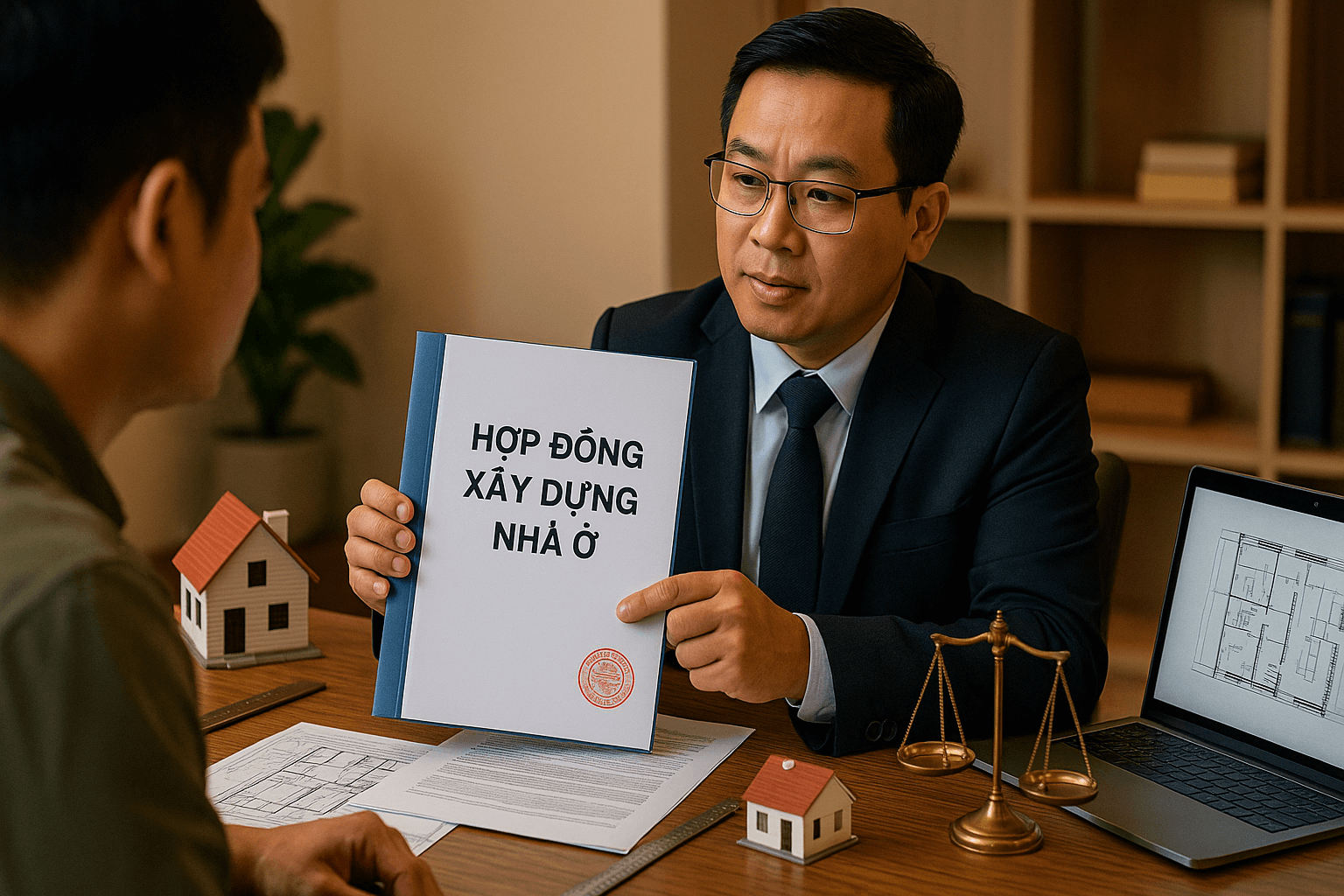 Mẫu hợp đồng xây dựng nhà ở