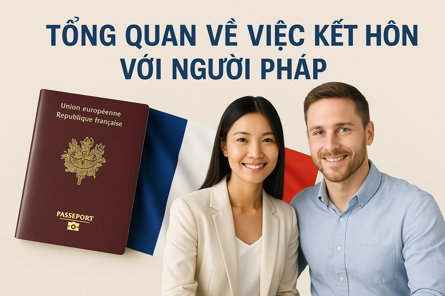 Tổng quan về việc kết hôn với người pháp