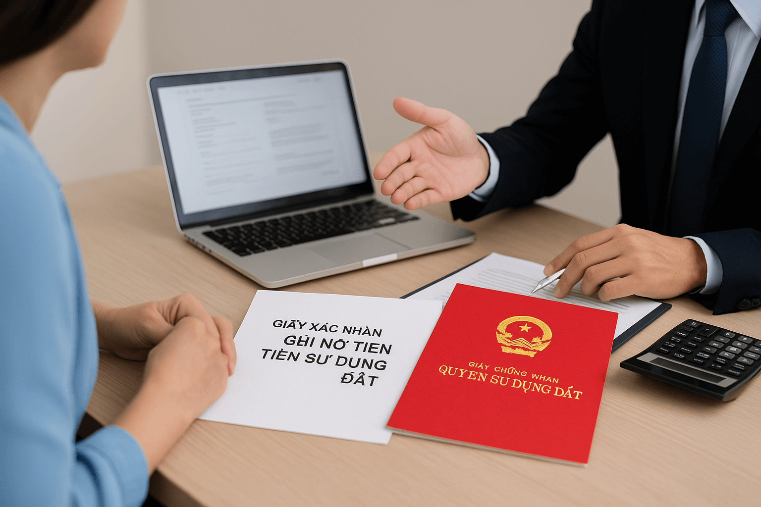 ghi nợ tiền sử dụng đất là gì