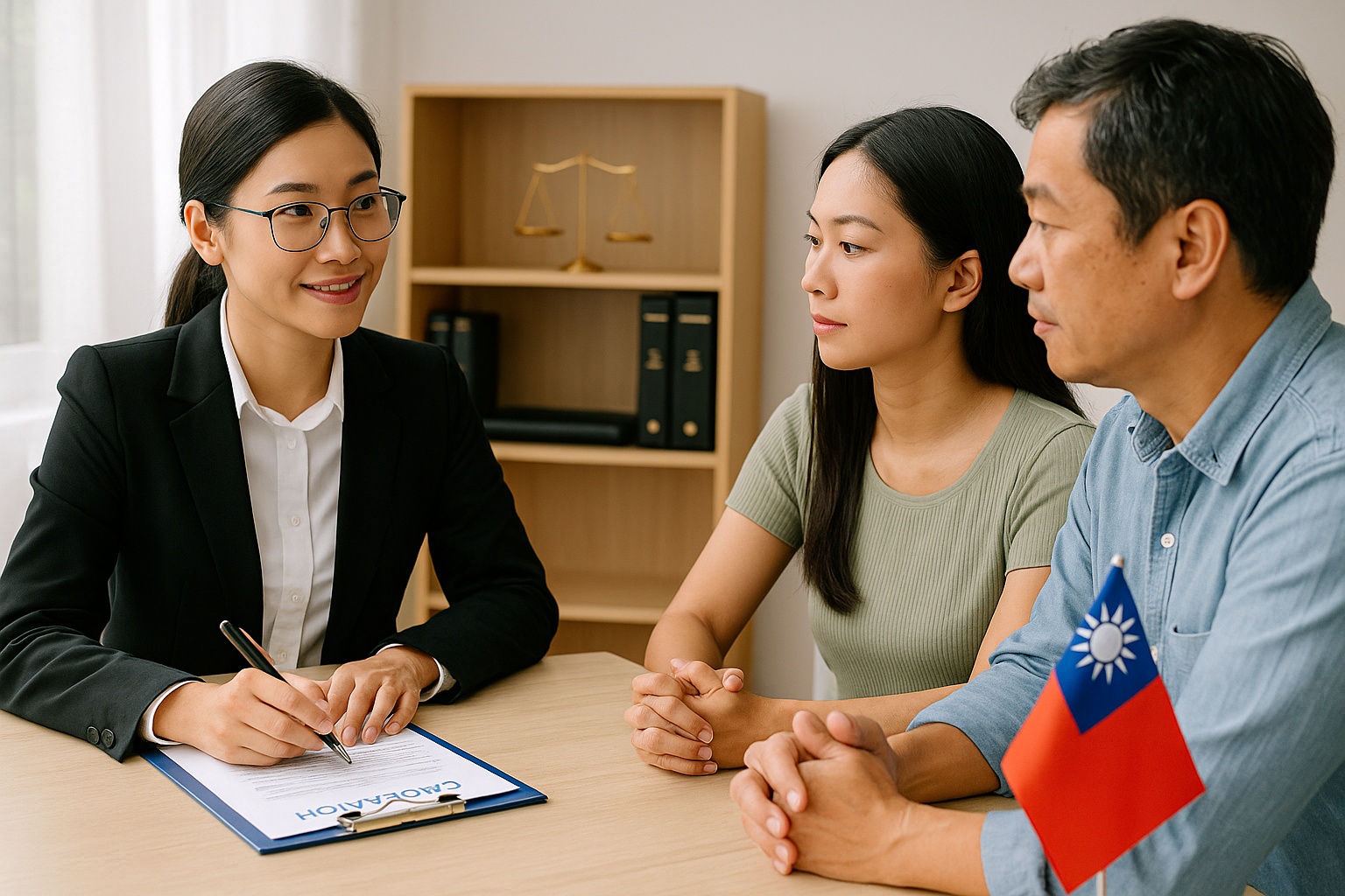 luật sư bảo lãnh qua đài loan