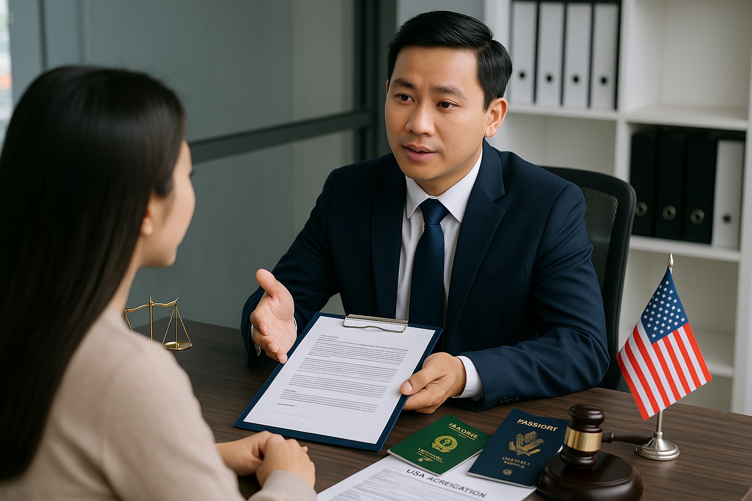 phỏng vẫn đi mỹ theo diện bảo lãnh