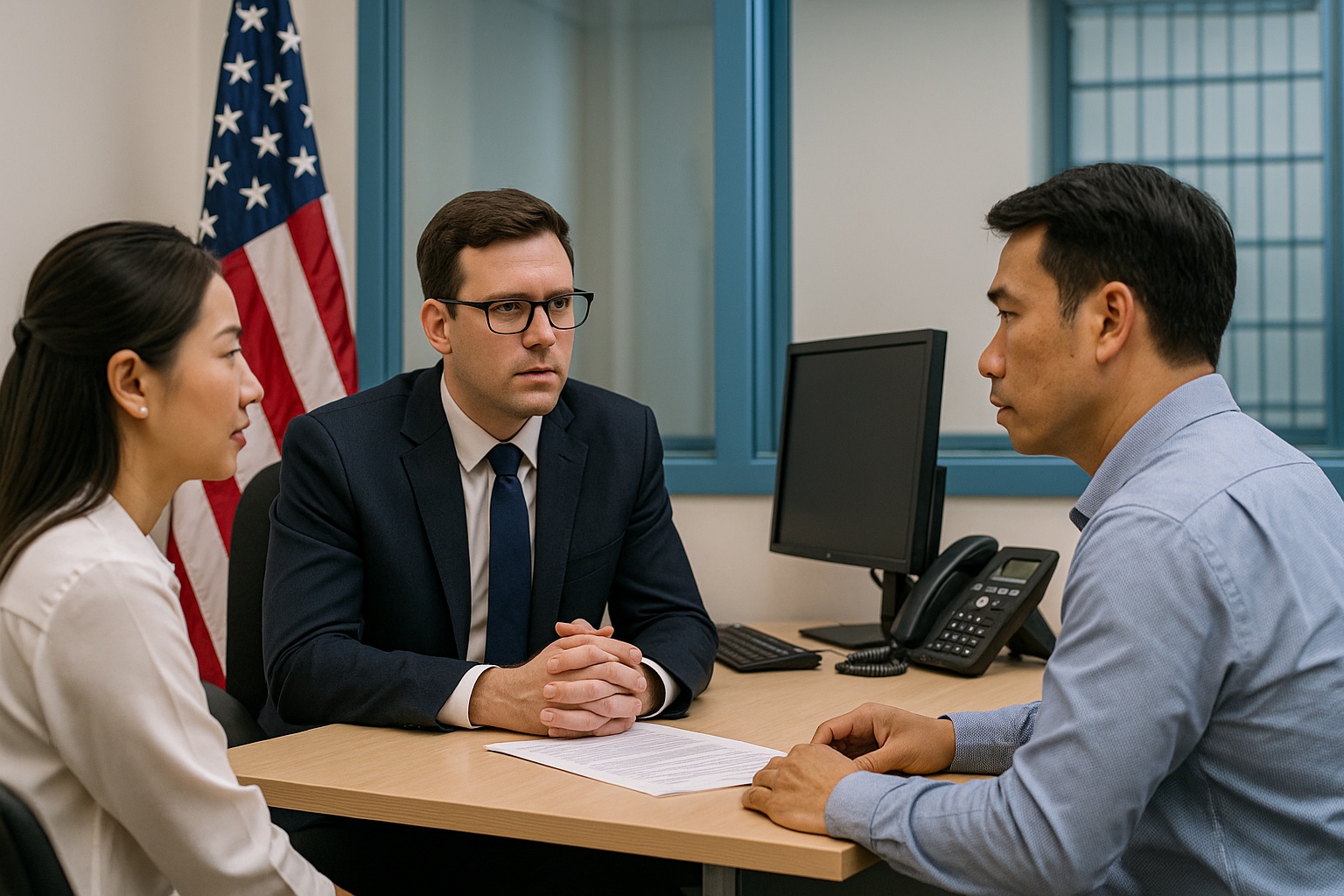 Phỏng vấn bảo lãnh vợ chồng